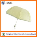 Dome Shape Rain and Sun 3 Folding Umbrella for Sale